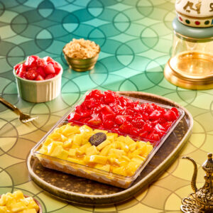 بولة كنافة نص مانجو ونص فارولة